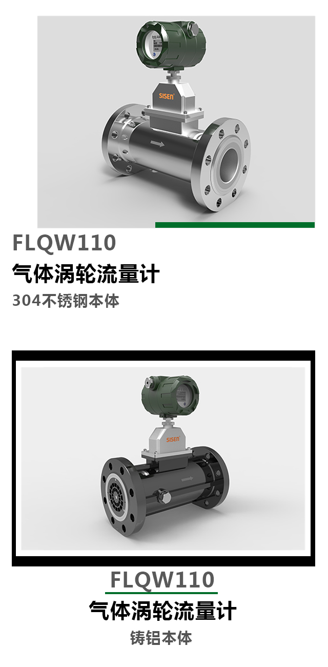 FLQW110系列氣體渦輪流量計
