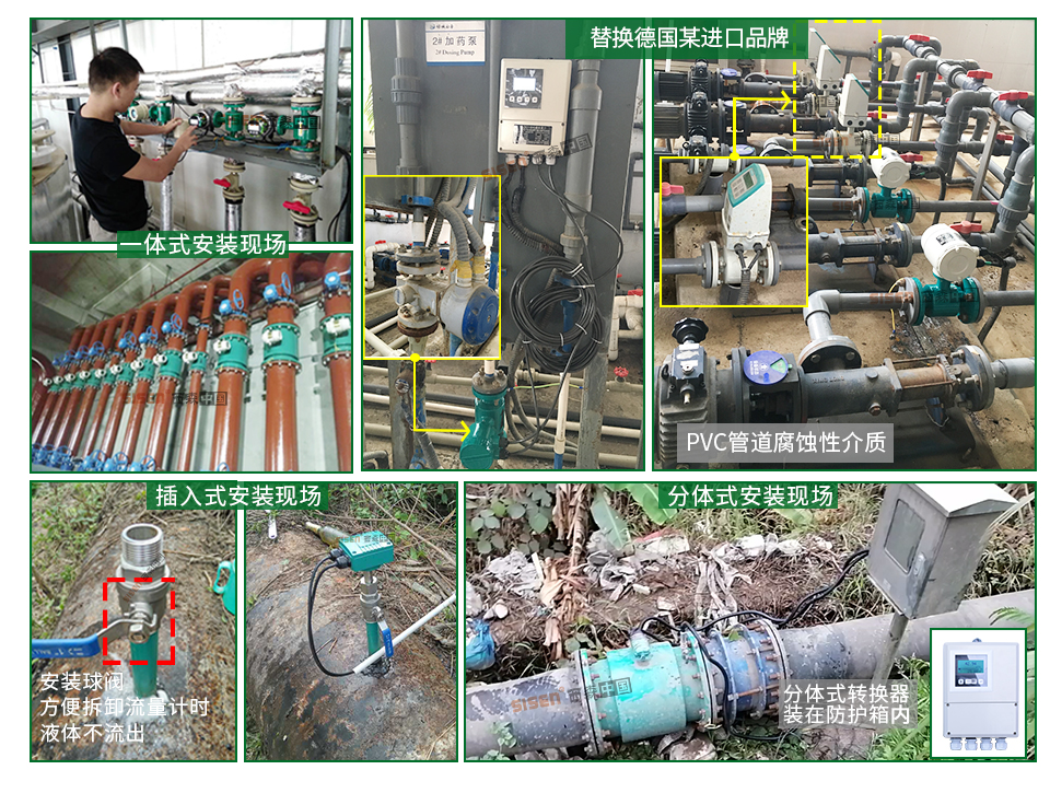 電磁流量計應(yīng)用現(xiàn)場