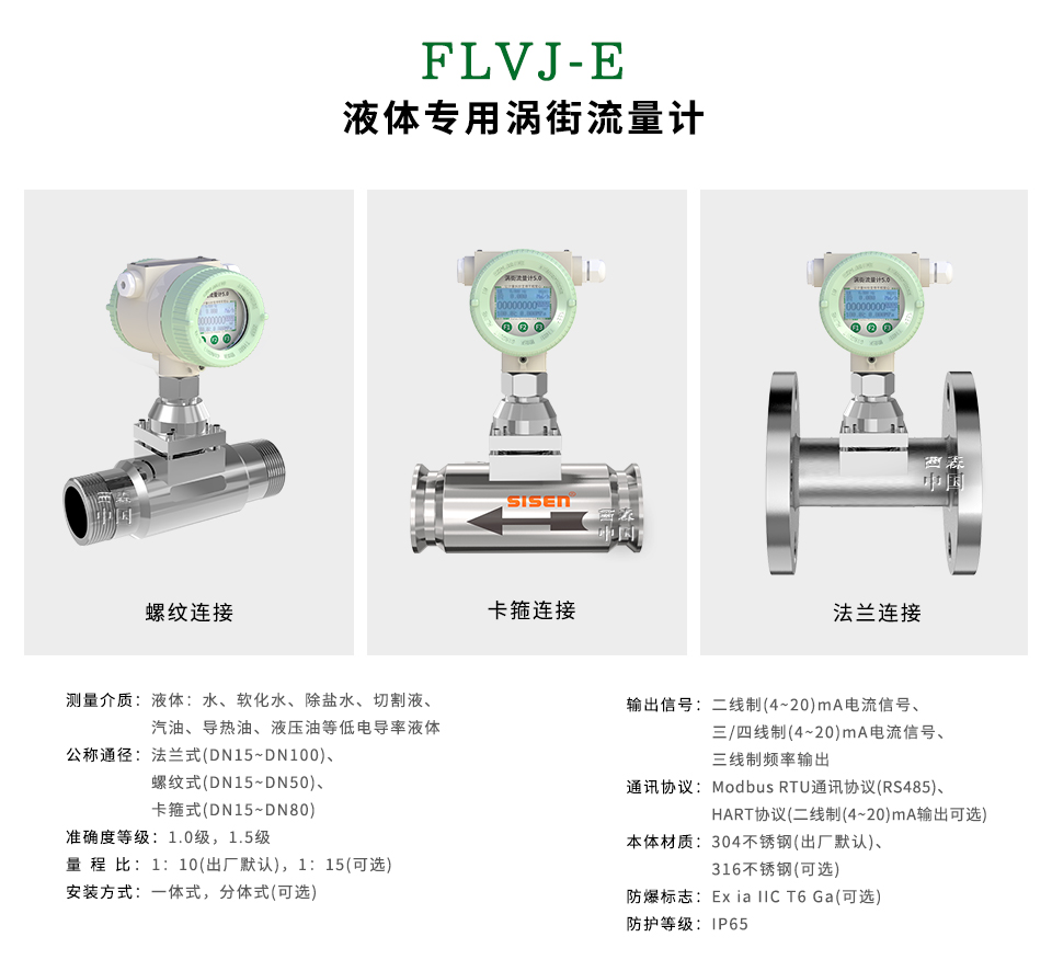 FLVJ西森高壓型渦街流量計(jì)